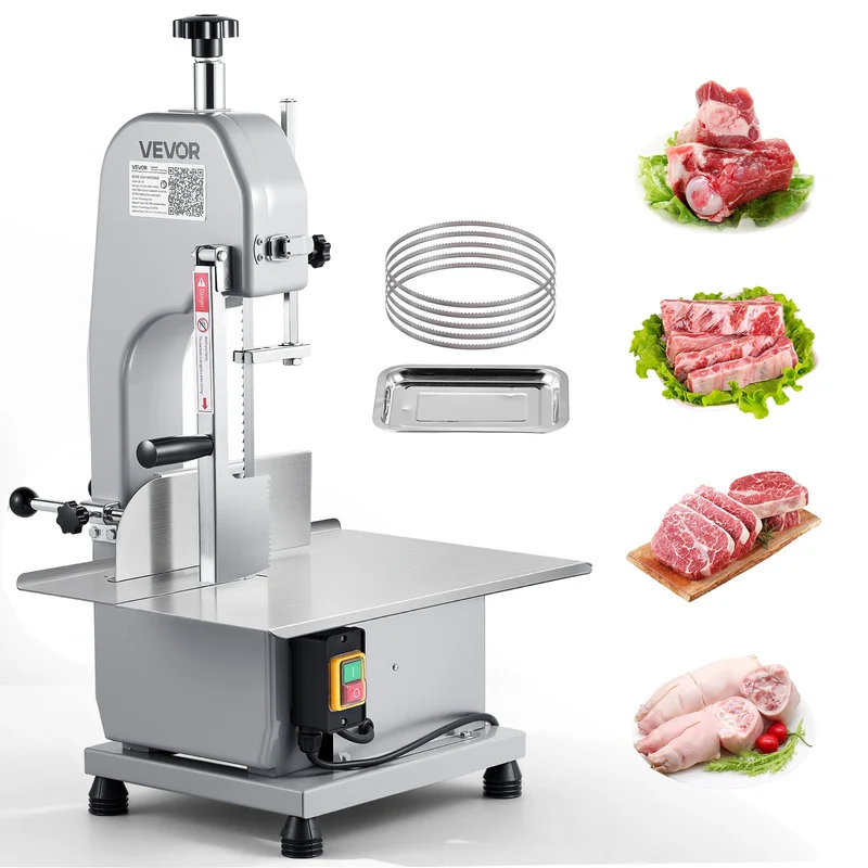 Fleischbandsäge Knochensäge 650W Knochenschneidemaschine Tischgerät
