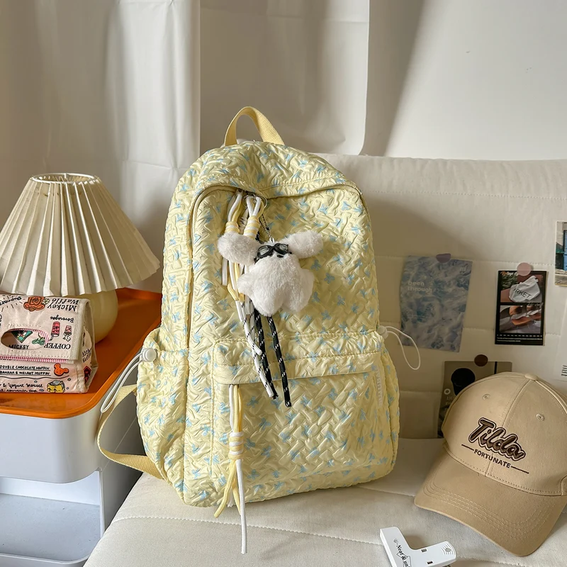 Weicher Texturierter Lässiger Rucksack Karnz