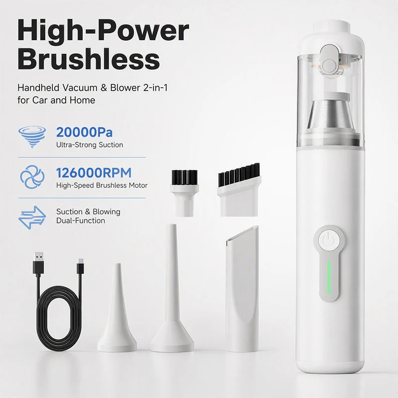 💨 Kabelloser Handstaubsauger fürs Auto