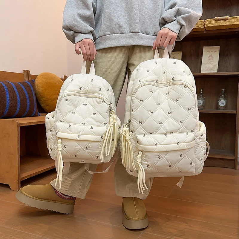 Gesteppt stilvolles Alltags-Rucksack Karnz