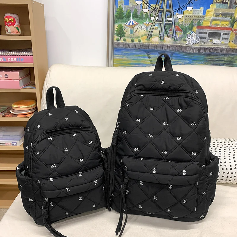 Gesteppt stilvolles Alltags-Rucksack Karnz