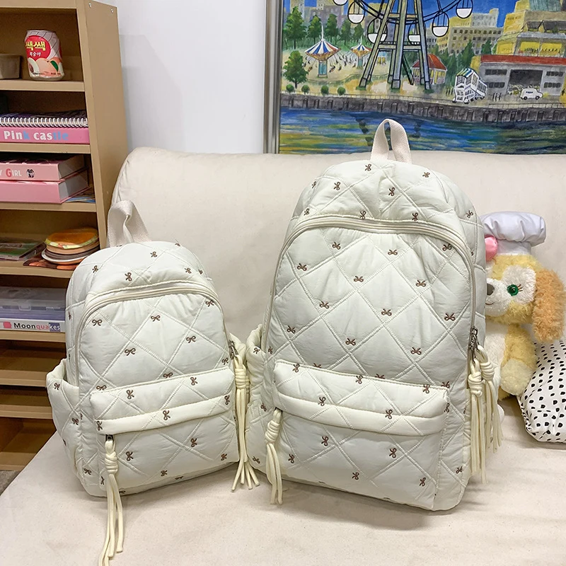 Gesteppt stilvolles Alltags-Rucksack Karnz