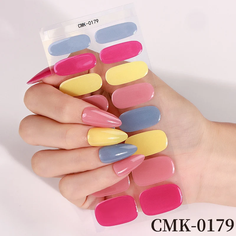 Elegante Ombre-Nagelsticker