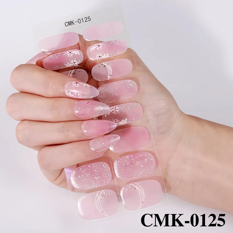 Elegante Ombre-Nagelsticker