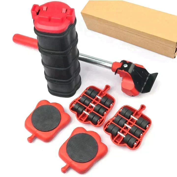 🏠🔧 50% RABATT! Schwerlast-Möbelaufzug & Umzugsset – Hebekissen + Hebelstangen, rutschfest & bodenschonend – Bis XX kg heben, ideal für Möbelrücken & Umzug ✨