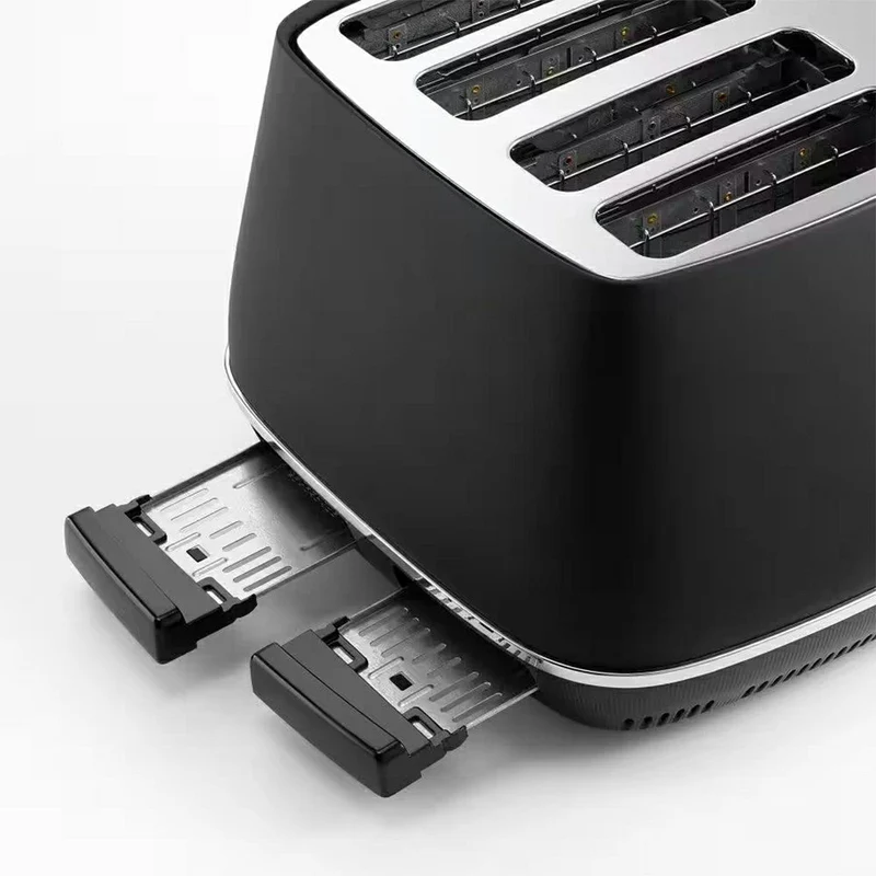 DeLonghi Distinta Moments 1800W 4 Slice Toaster - Schwarz | CTIN4003.BK