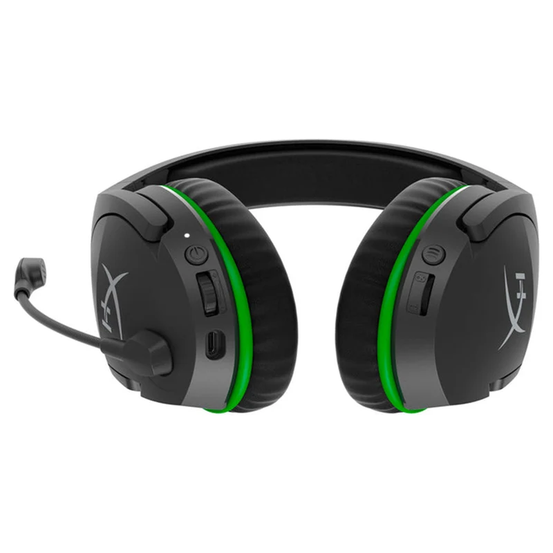 HyperX CloudX Stinger Core Over-Ear Wireless Bluetooth Gaming-Headset - Schwarz & Grün | 259-4P5J0AA