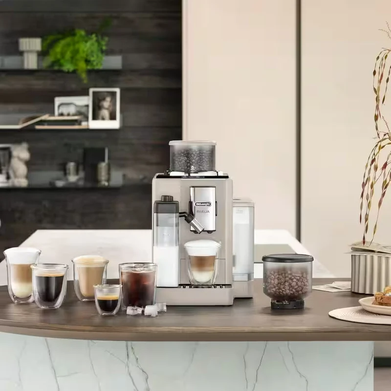 DeLonghi Rivelia 1.4L Automatic Kaffeemaschine - Sand Beige | EXAM440.55.BG