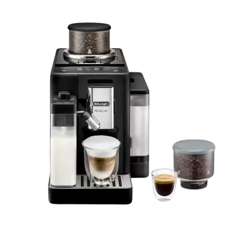 DeLonghi Rivelia 1.4L Automatic Bean to Cup Kaffeemaschine - Onyx Schwarz | EXAM440.55.B