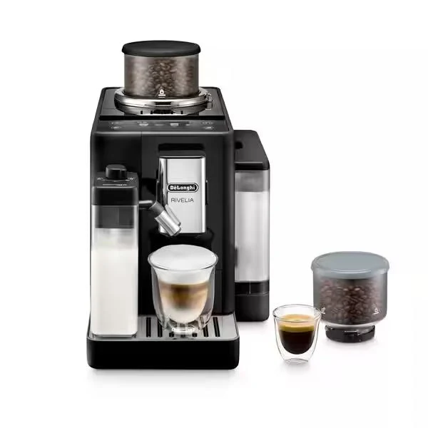 DeLonghi Rivelia 1.4L Automatic Bean to Cup Kaffeemaschine - Onyx Schwarz | EXAM440.55.B
