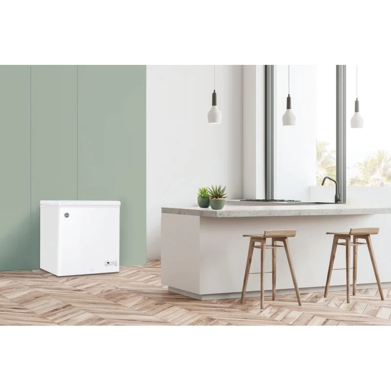Hoover 137L Static freistehend Gefriertruhe - Weiß | HHCH 142 ELK