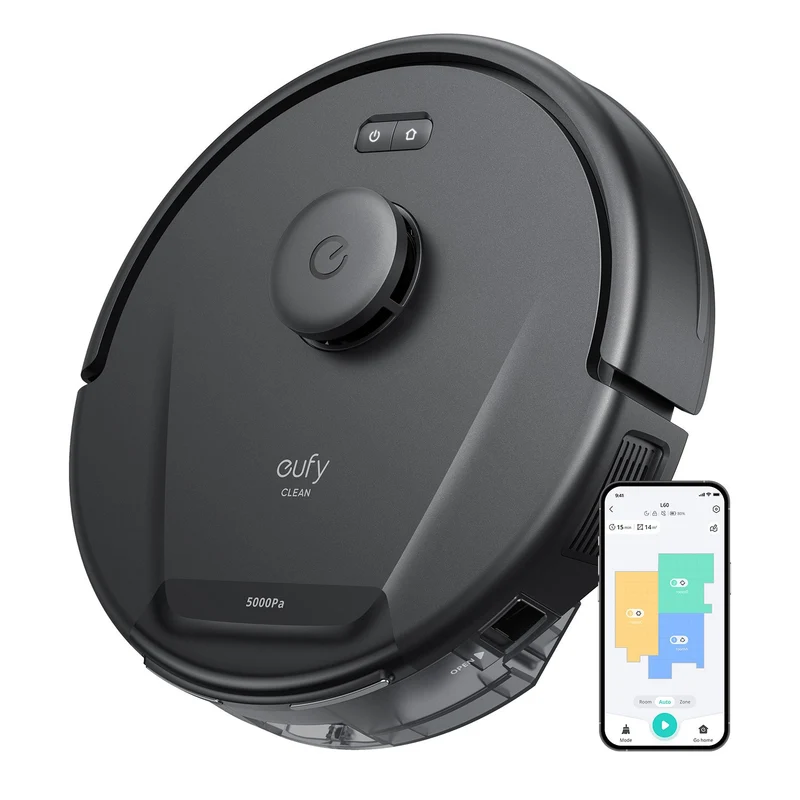 Eufy L60 Hybrid Robot Staubsauger - Schwarz | T2268V11
