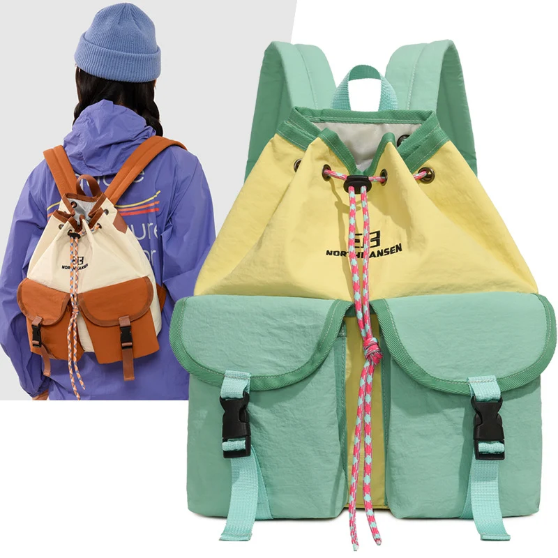 Praktischer Outdoor Kordelzug-Rucksack Karnz