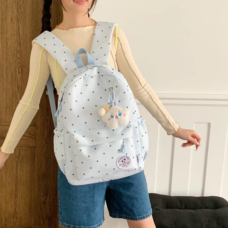 Polka Dot Student Rucksack Karnz