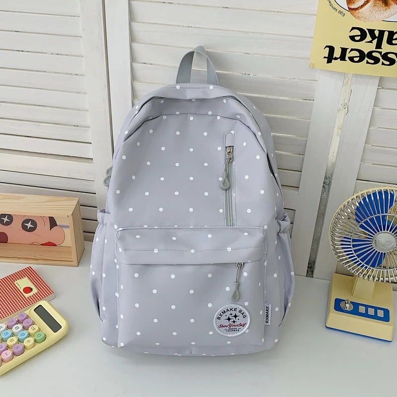 Polka Dot Student Rucksack Karnz