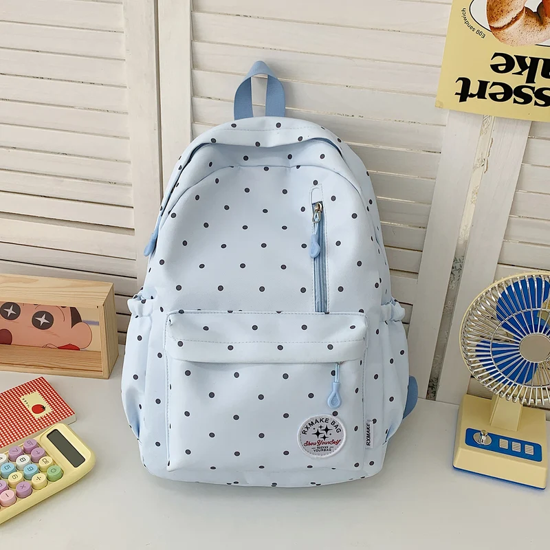 Polka Dot Student Rucksack Karnz