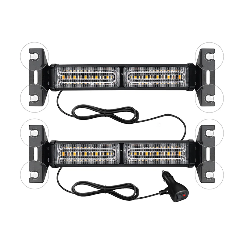 🚨 50% RABATT! 💡 Hochsichtbare LED-Blitzleiste – Warnblinklicht mit Stroboskop-Funktion – Ideal für Baustellen, Pannenhilfe & Sicherheit auf der Straße 🚧