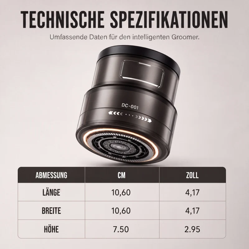 📢📢50% RABATT !!⏰2-in-1 intelligenter Elektrorasierer für Glatzen und Bartschneider mit Digitalanzeige