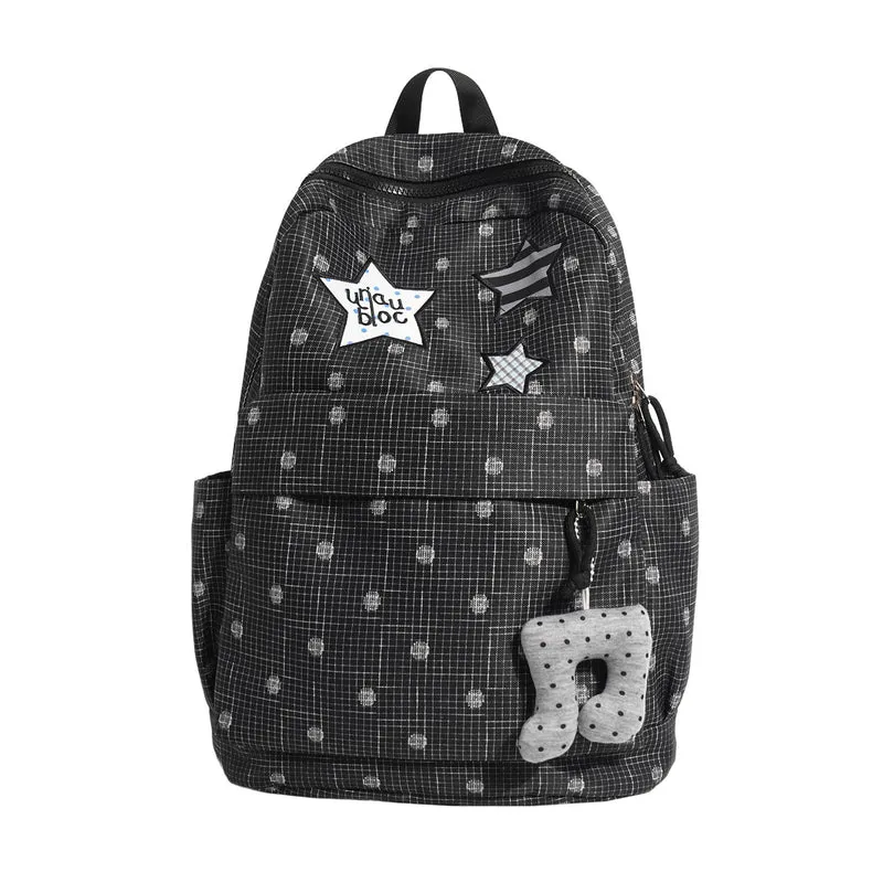 Polka-Dots-Musterer Casual Rucksack Karnz