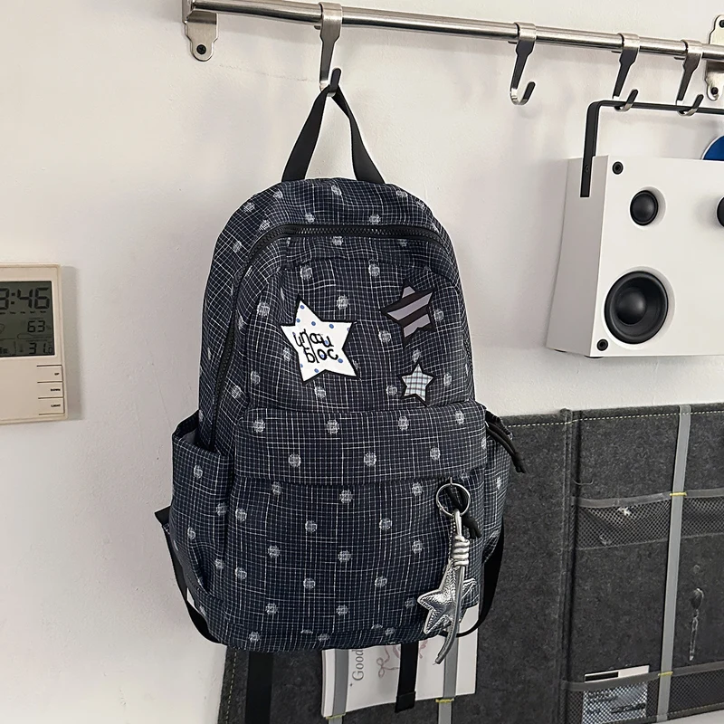 Polka-Dots-Musterer Casual Rucksack Karnz