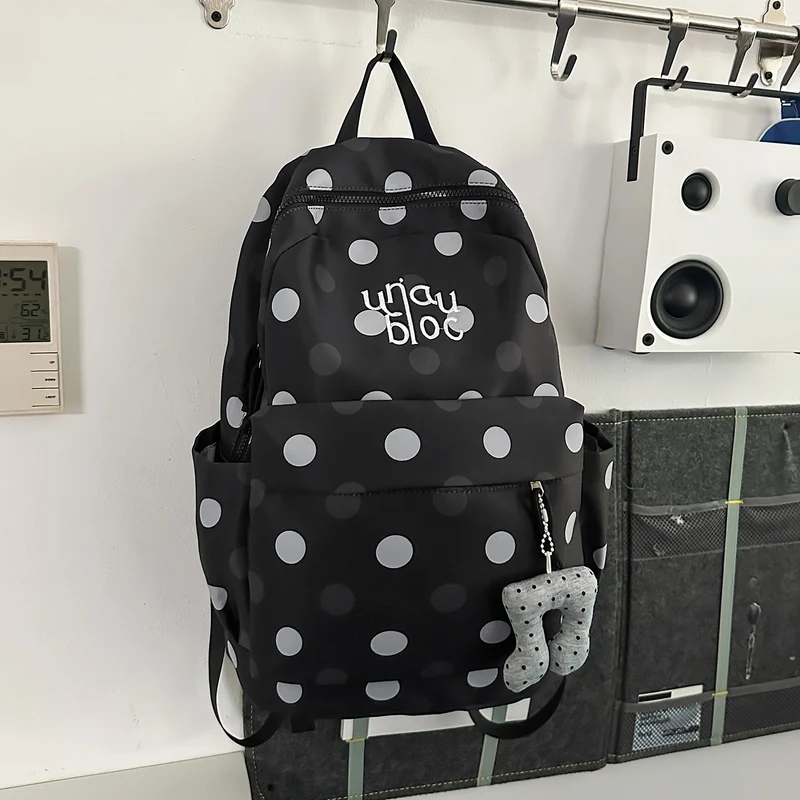 Polka-Dots-Musterer Casual Rucksack Karnz