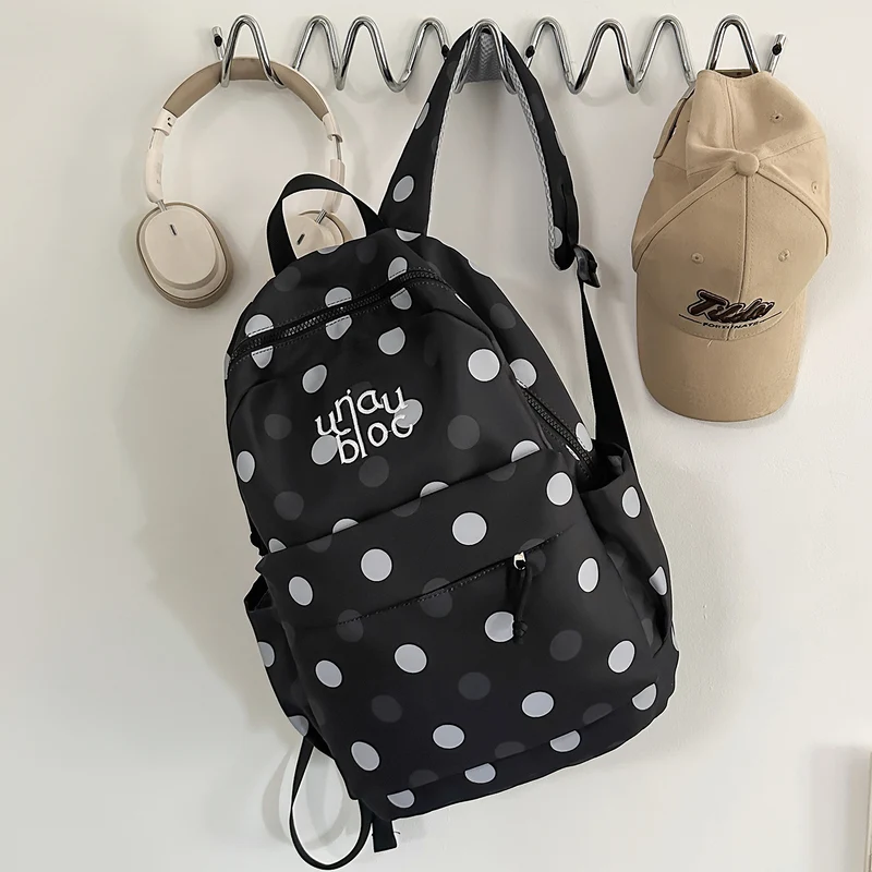 Polka-Dots-Musterer Casual Rucksack Karnz