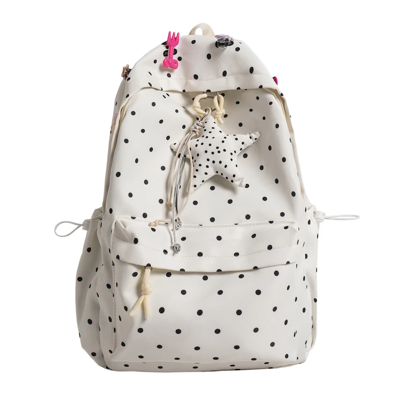 Polka Dot Leichter Rucksack Karnz