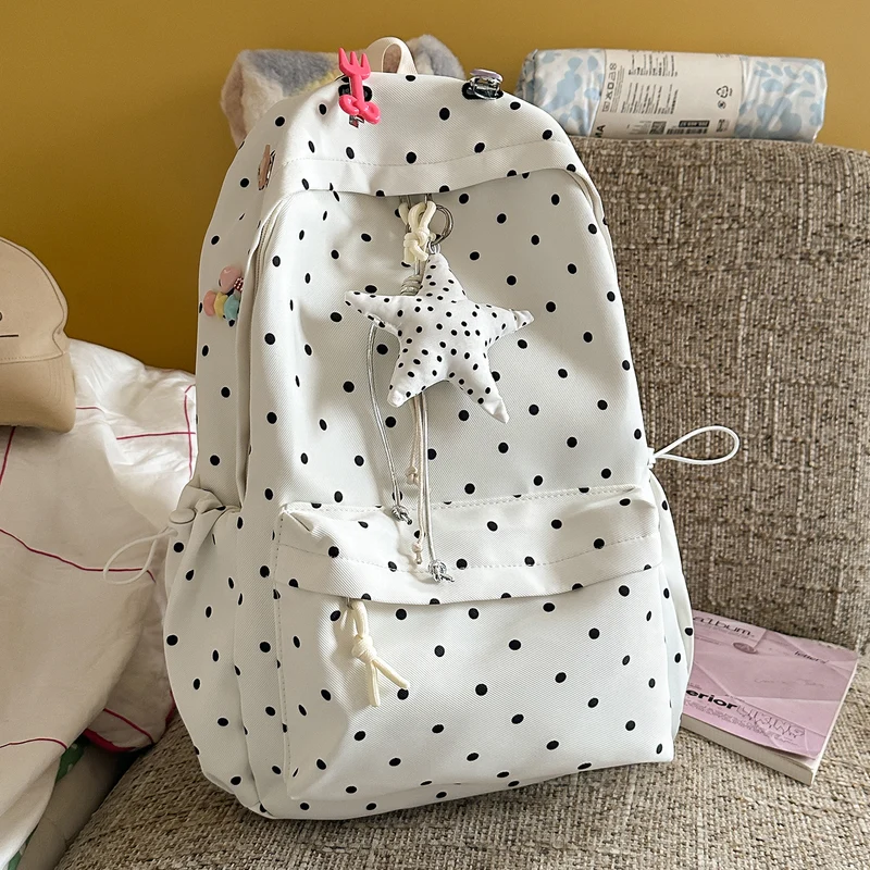 Polka Dot Leichter Rucksack Karnz