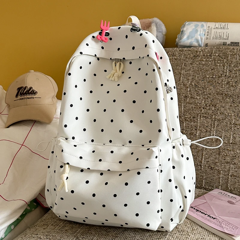 Polka Dot Leichter Rucksack Karnz