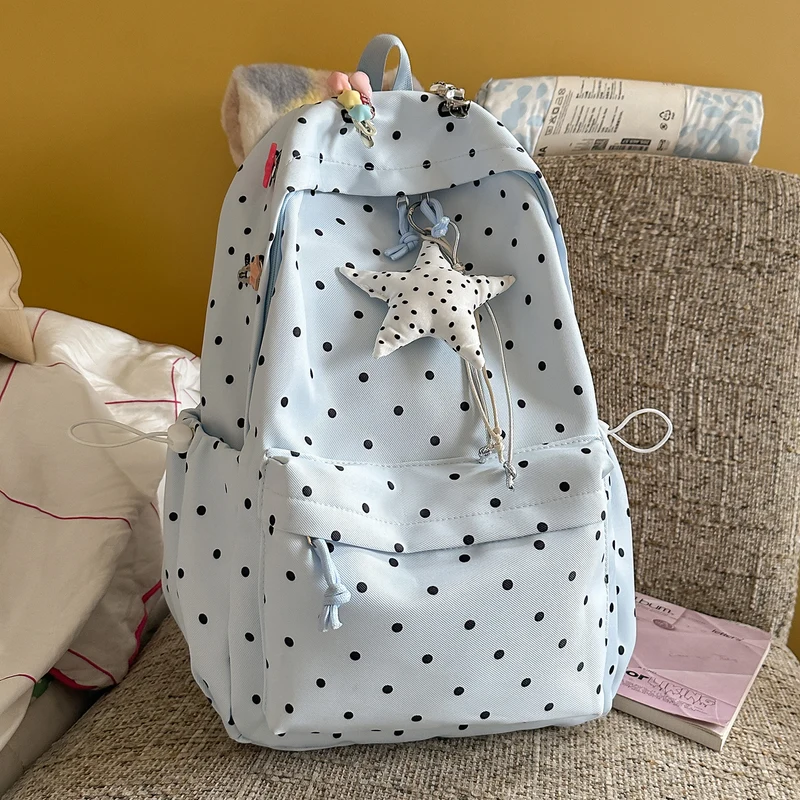 Polka Dot Leichter Rucksack Karnz