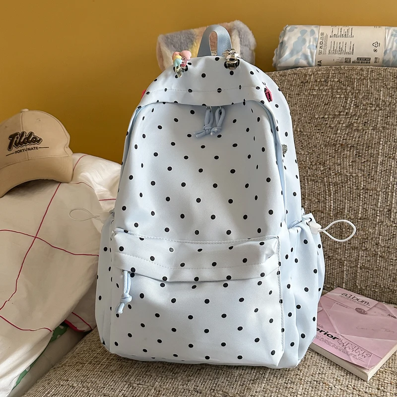 Polka Dot Leichter Rucksack Karnz