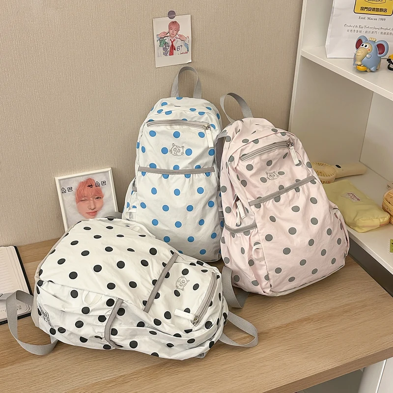 Polka Dot Design Lässiger Rucksack Karnz
