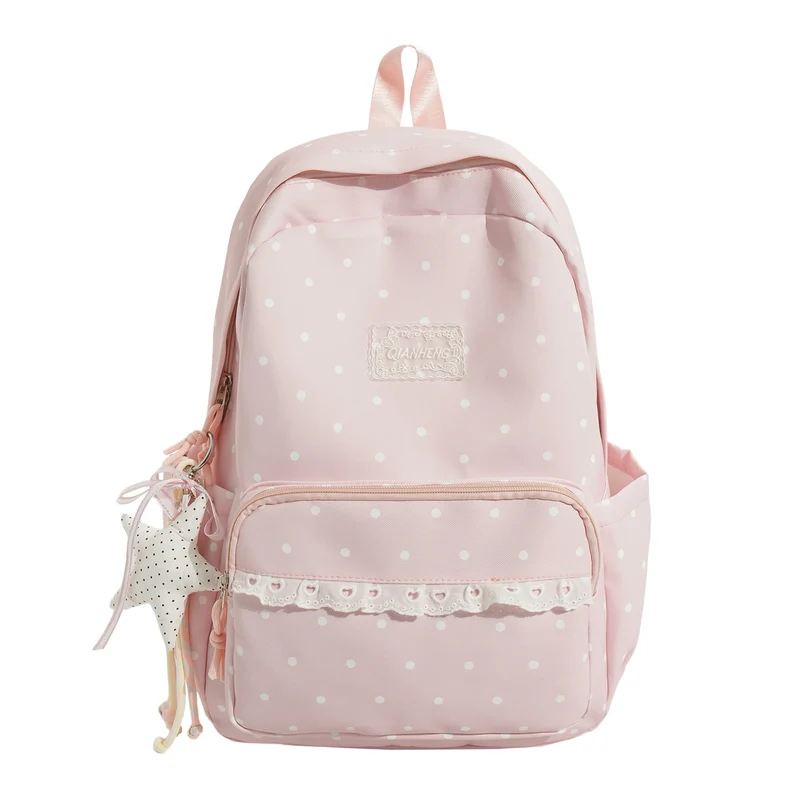 Polka Dot Dekorative Rucksack Karnz