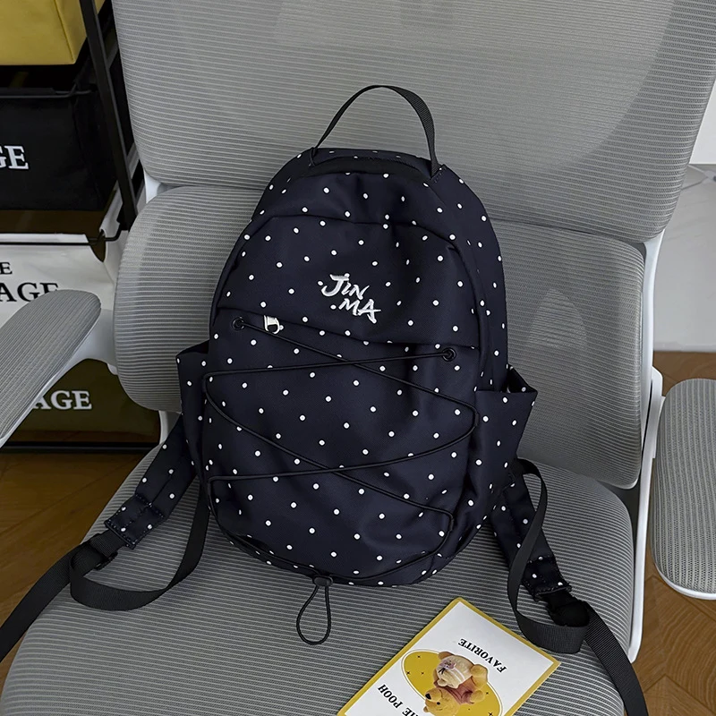 Polka Dot Freizeit Rucksack Karnz 1791205839