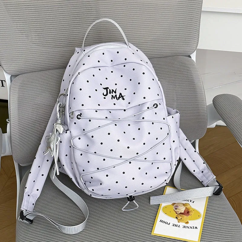 Polka Dot Freizeit Rucksack Karnz 1791205839