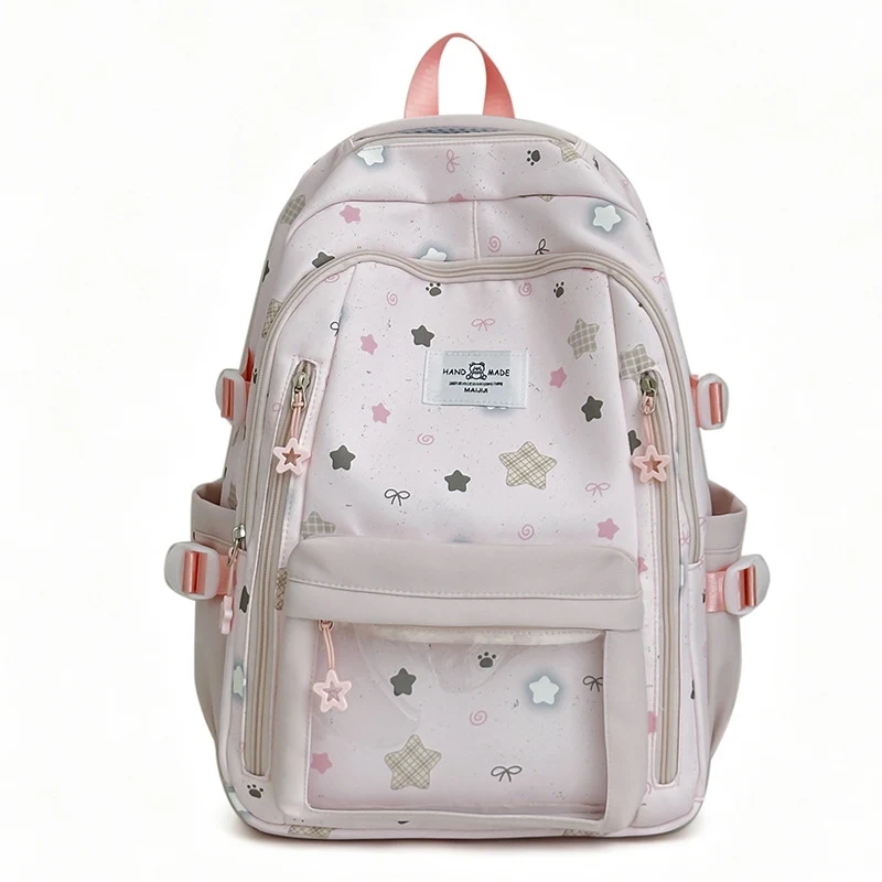 Verspielt Stern-Muster Rucksack Karnz