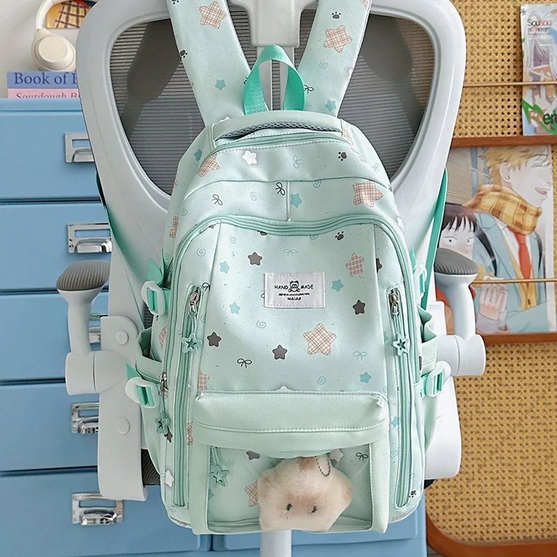 Verspielt Stern-Muster Rucksack Karnz