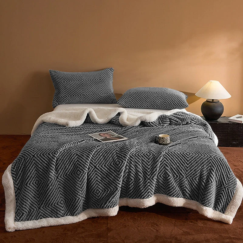 🛋️ 50% RABATT! 🧶 Doppellagige Kuscheldecke – Extra warm, weich & vielseitig – Ideal für Sofa, Bett & gemütliche Stunden zu Hause ✨