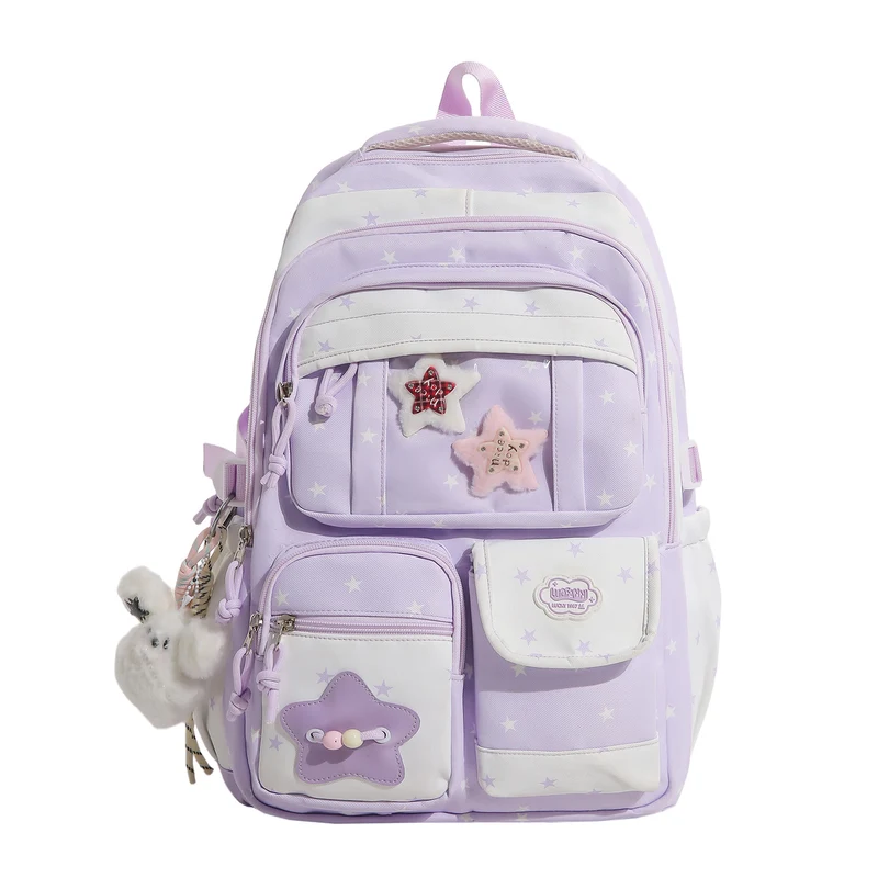 Verspielt Stern-Beschmückter Rucksack Karnz