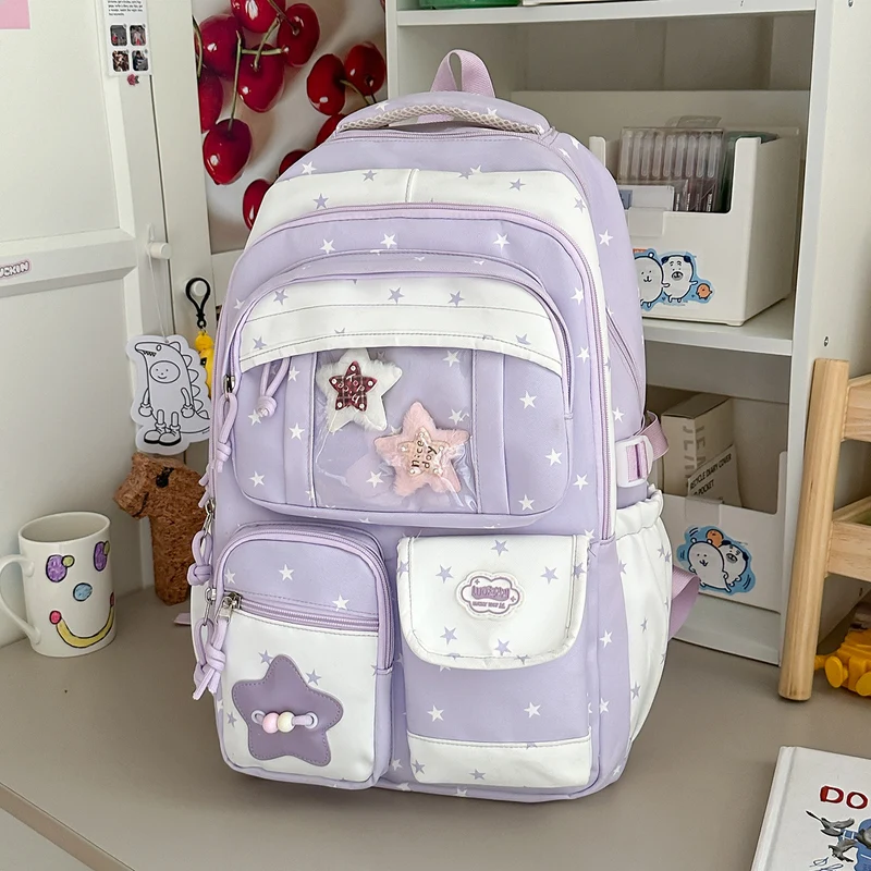 Verspielt Stern-Beschmückter Rucksack Karnz