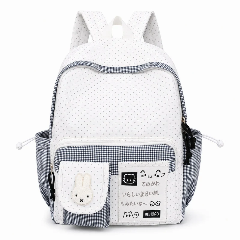 Verspielt gepunkteter Rucksack Karnz
