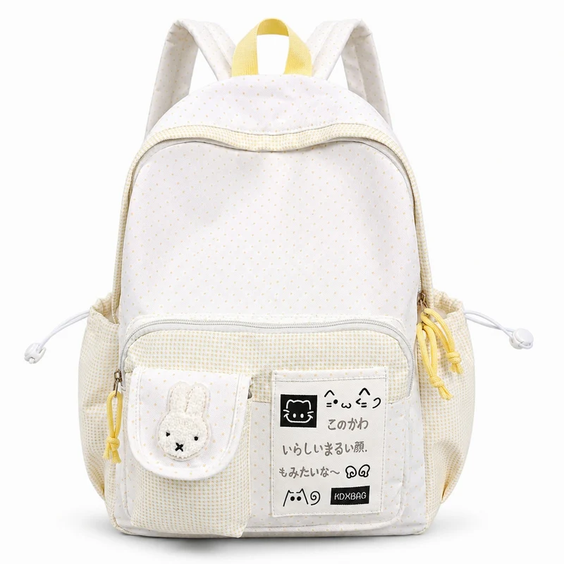 Verspielt gepunkteter Rucksack Karnz