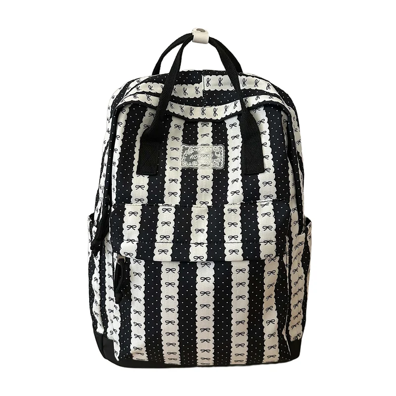 Verspielter Grafikdruck Rucksack Karnz