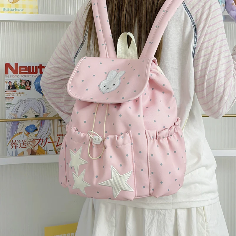 Verspielter Grafikdruck Rucksack Karnz 1791205578