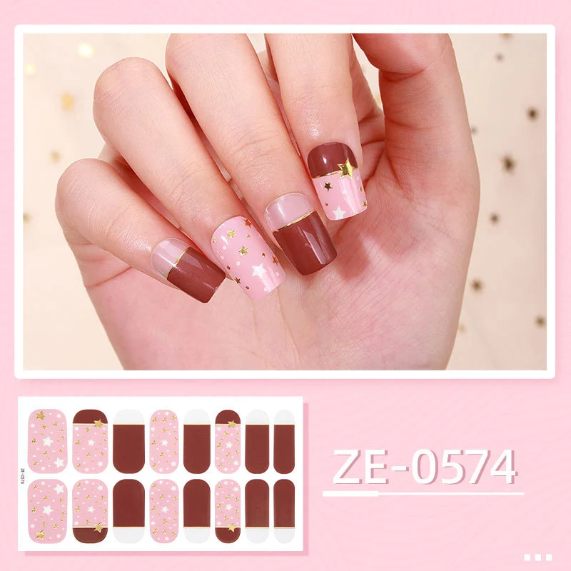 Himmlische Nagelkunst-Wraps