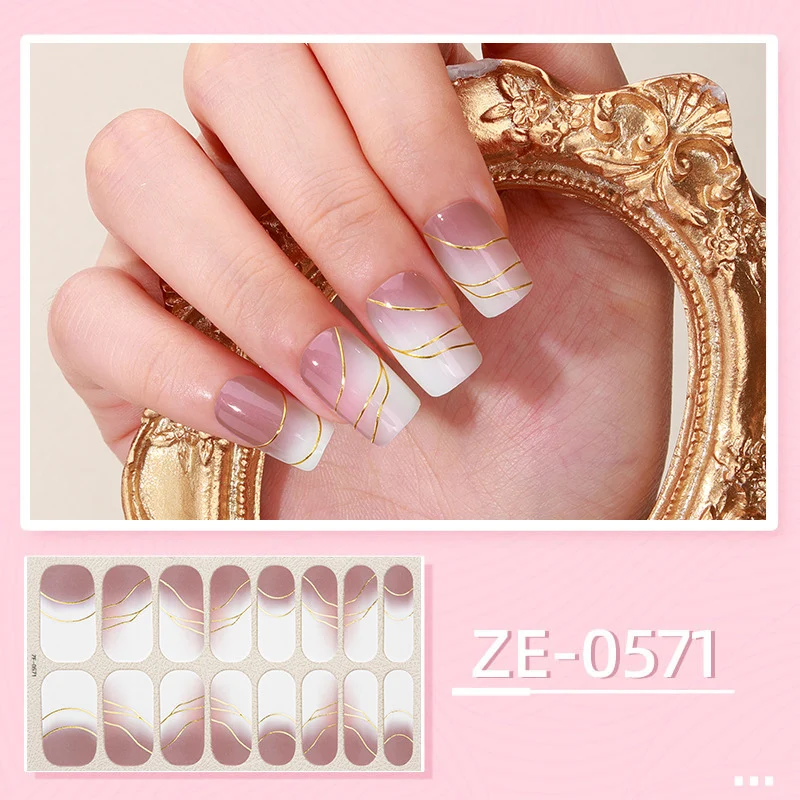 Himmlische Nagelkunst-Wraps