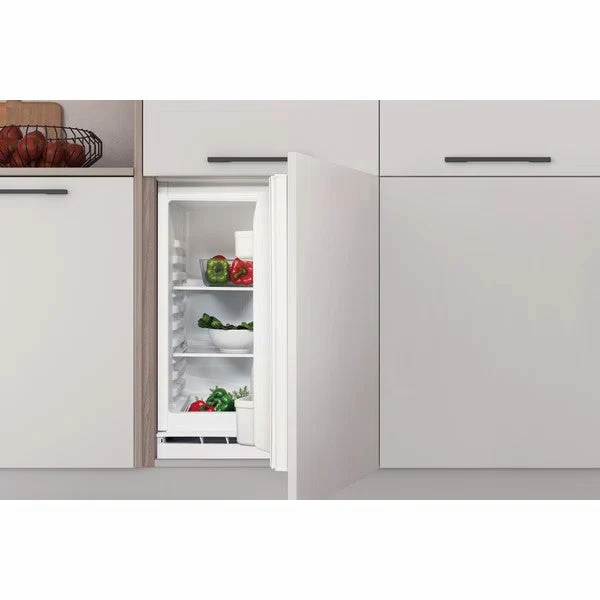 Indesit 144L integriert Undercounter Kühlschrank - Steel | INBUL011UK