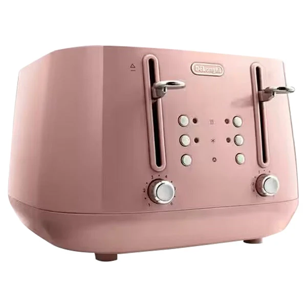 DeLonghi Eclettica 4 Slice Toaster - Pink | CTY4003.PK