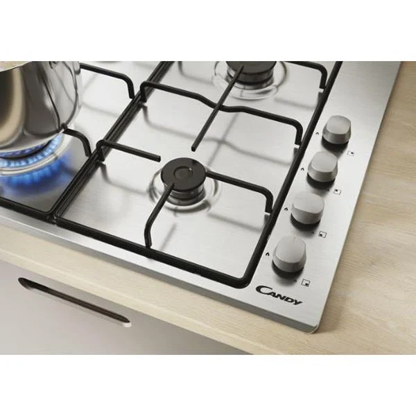 Candy Kochfeld Idea 60CM 4 Zones Wire Grids Gas Kochfeld - Edelstahl | CHW6LX