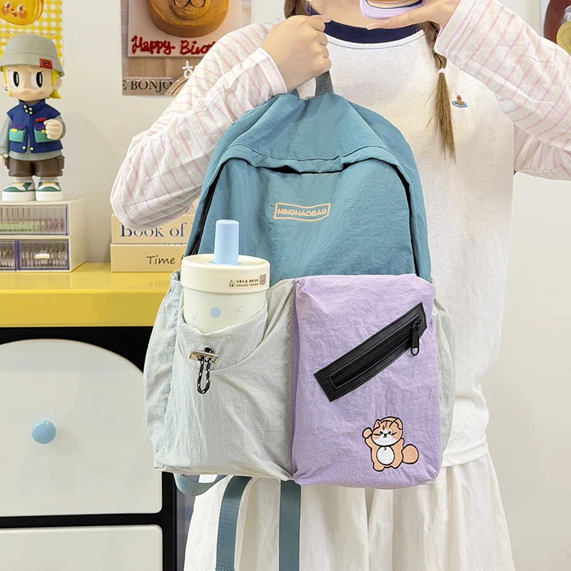 Verspielt Multi-Taschen Leger Rucksack Karnz